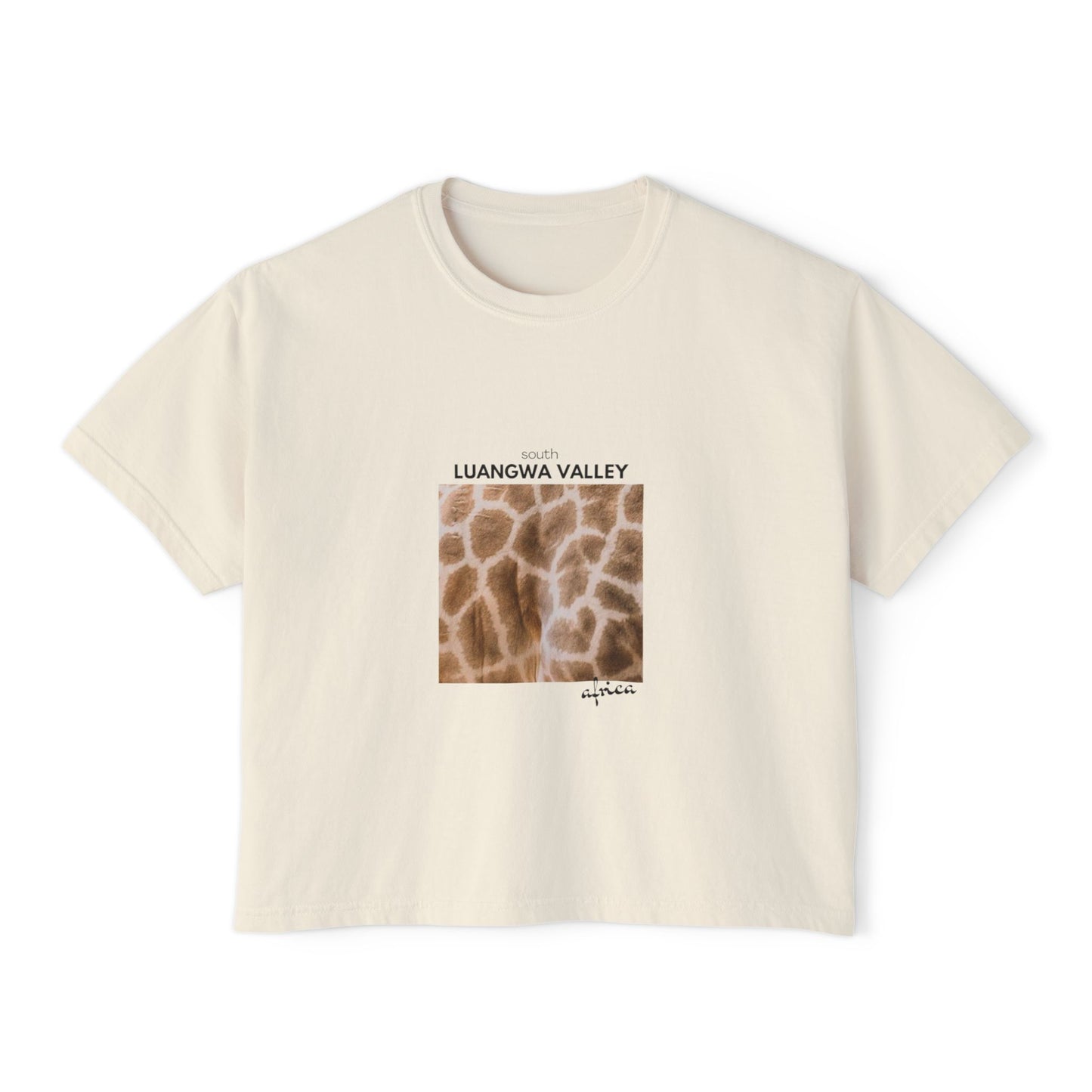 giraffe Boxy Tee