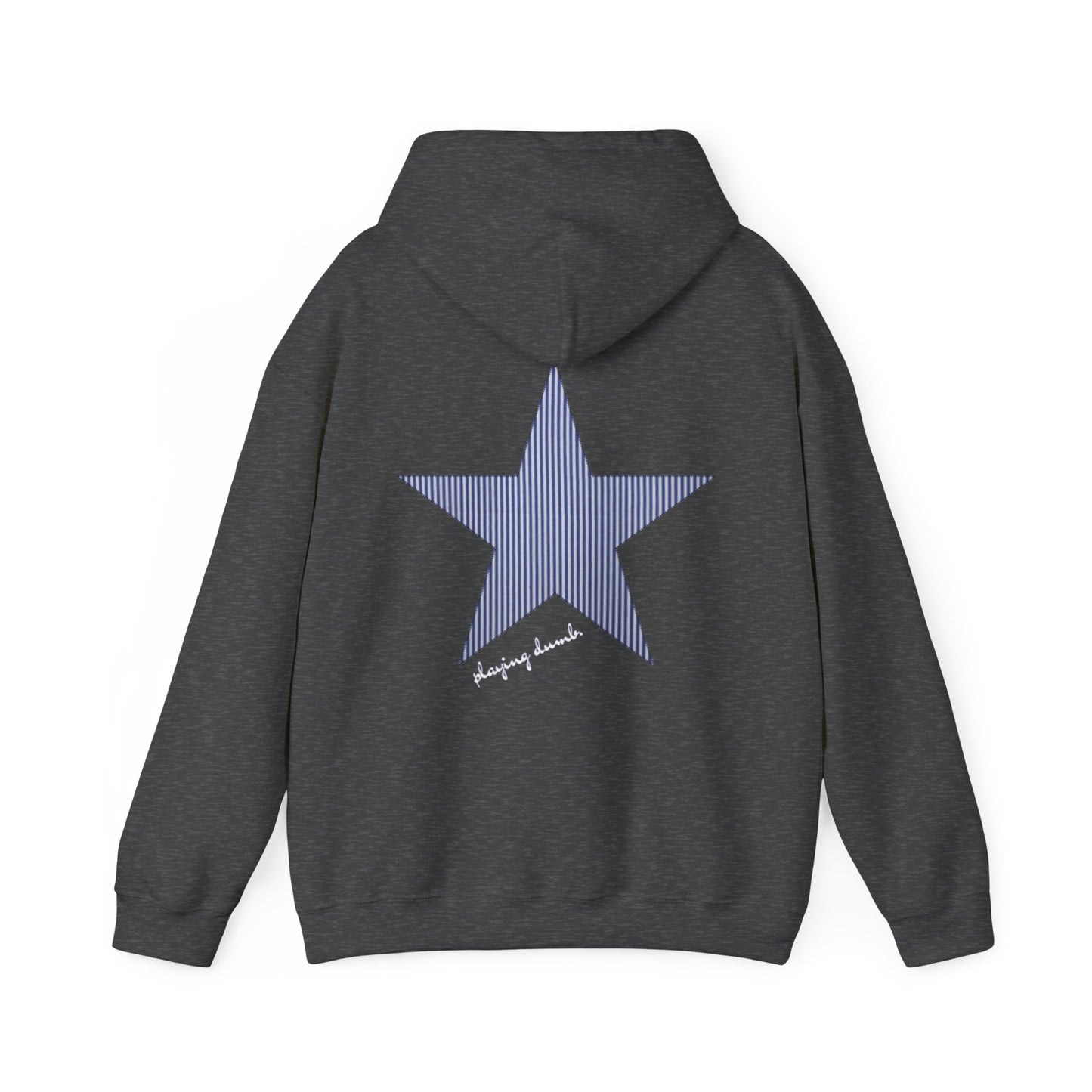 baby blue star hoodie