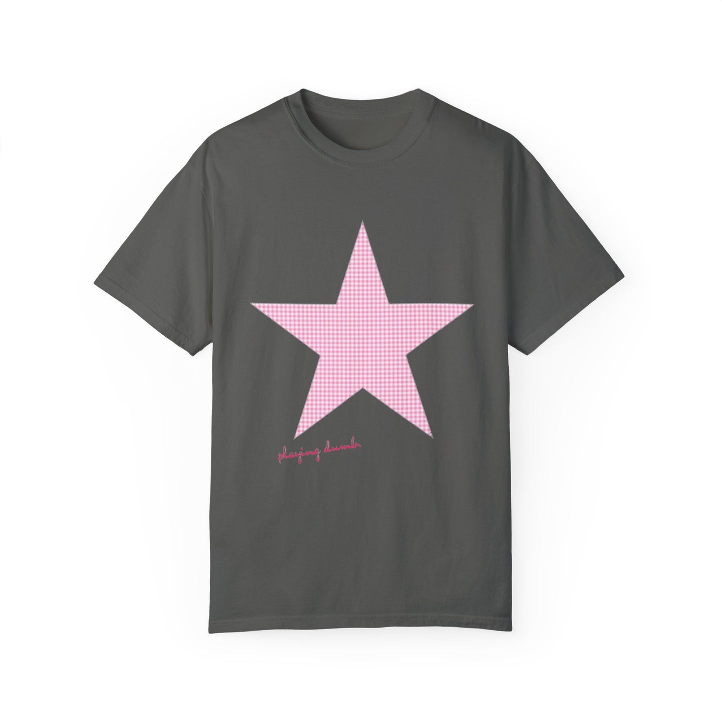 baby pink star regular shirt