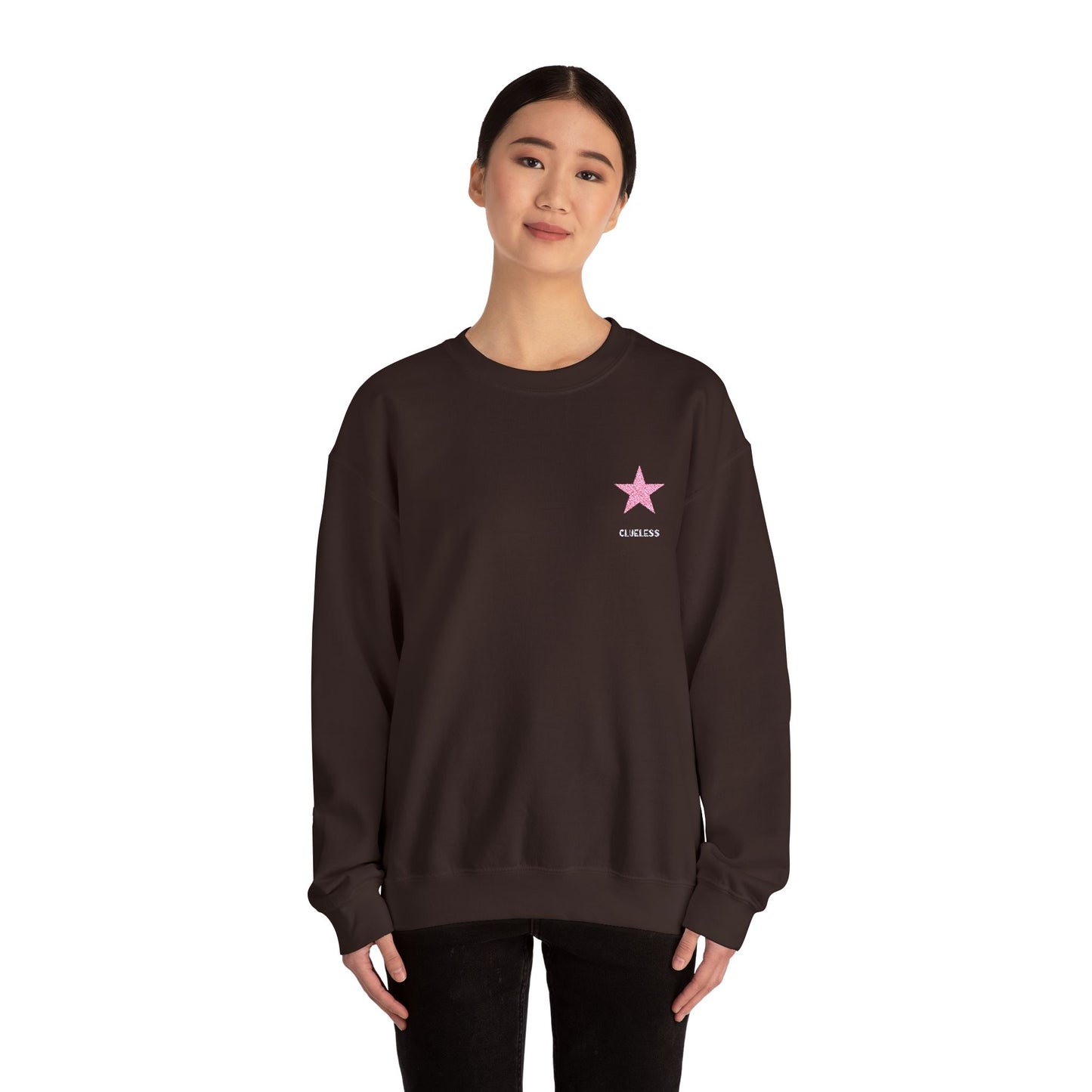 Pink Star Y2K Sweater