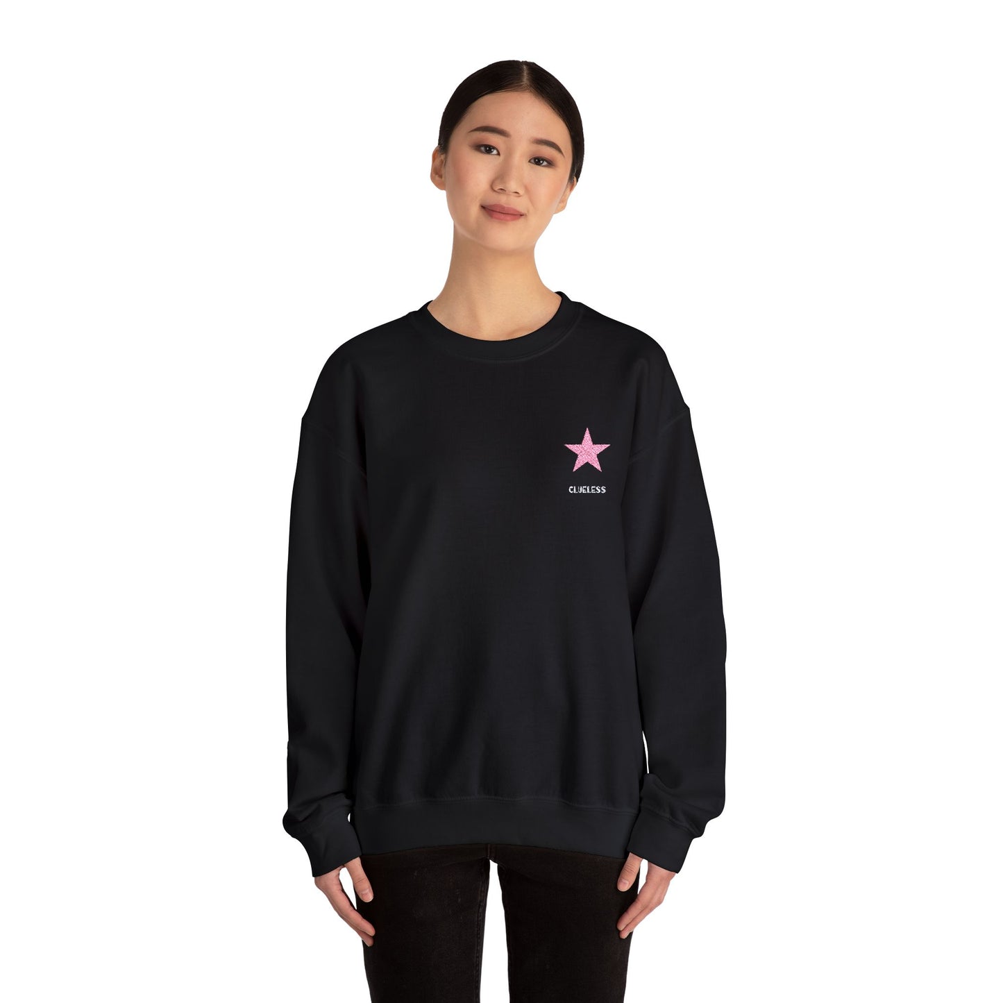 Pink Star Y2K Sweater