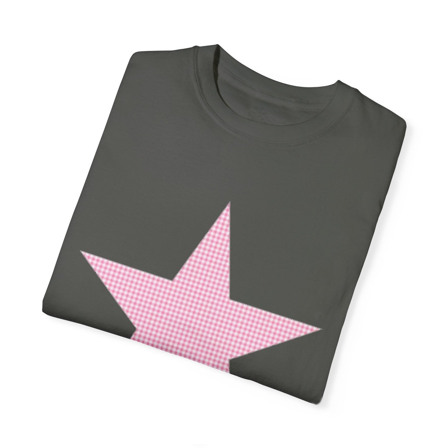 baby pink star regular shirt