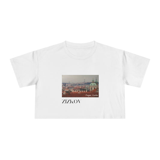 white womens Vizkov tee