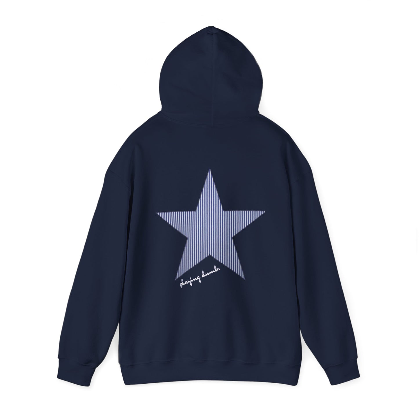 baby blue star hoodie