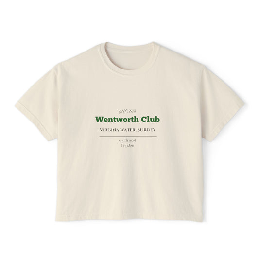 country club boxy tee