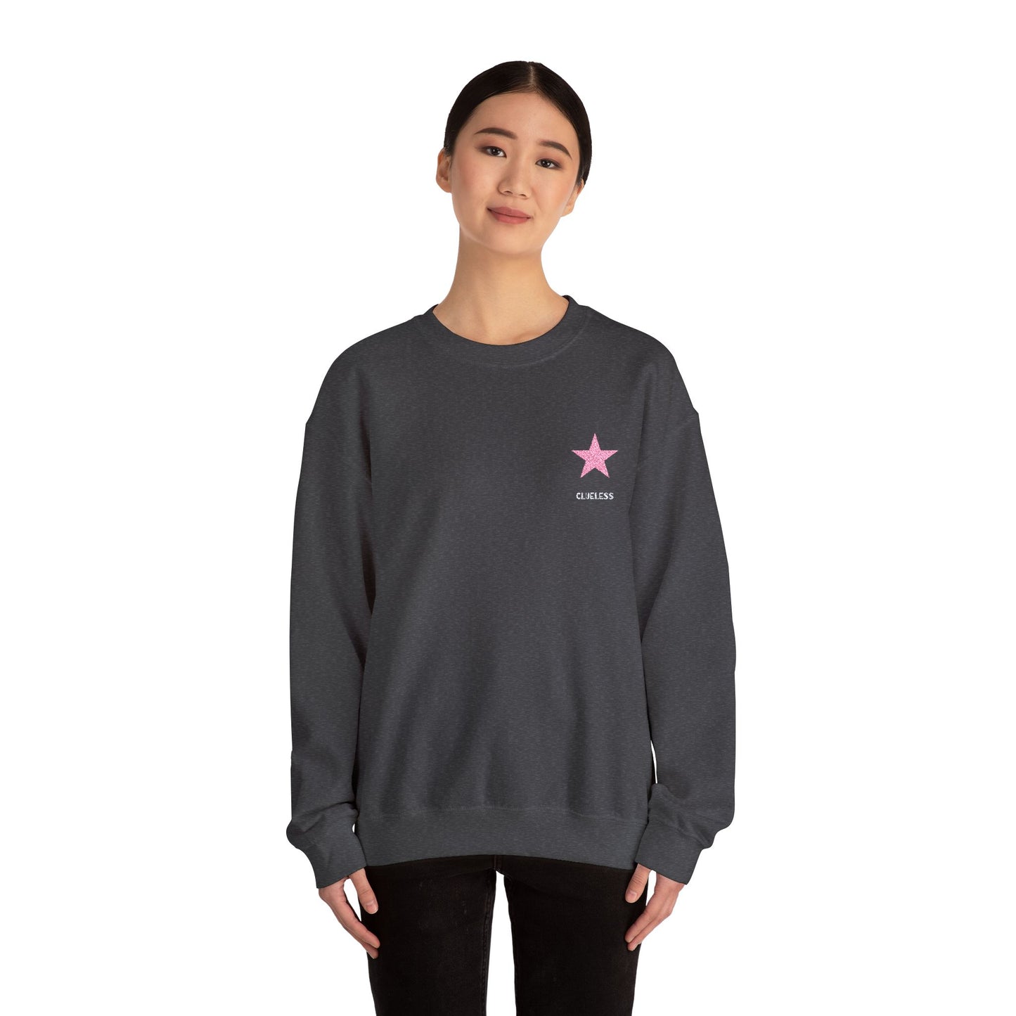 Pink Star Y2K Sweater