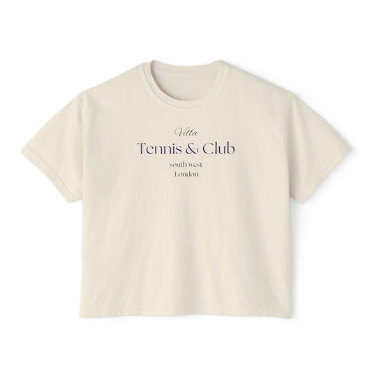 tennise & club boxy tee